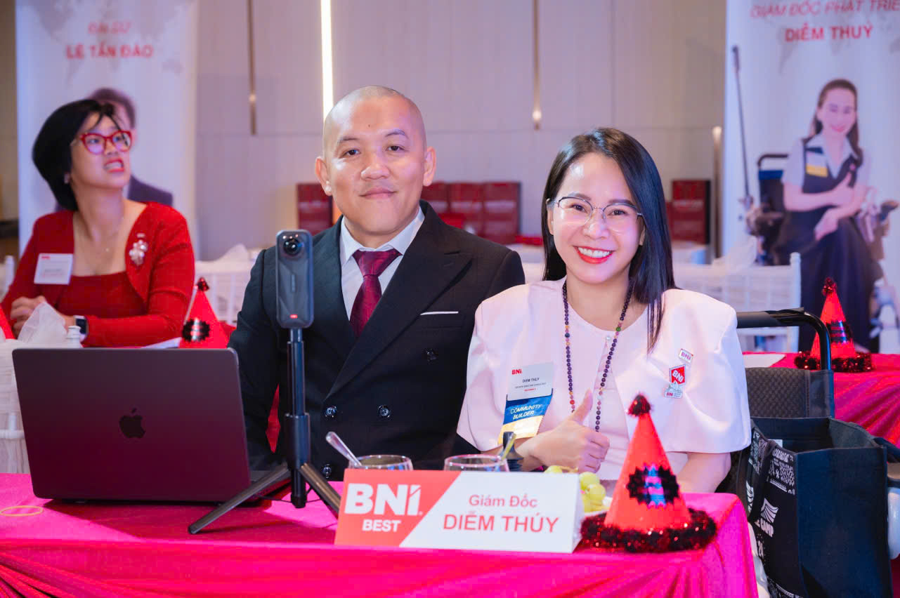 Diễm Thúy trên cương vị Giám đốc BNI Best Chapter