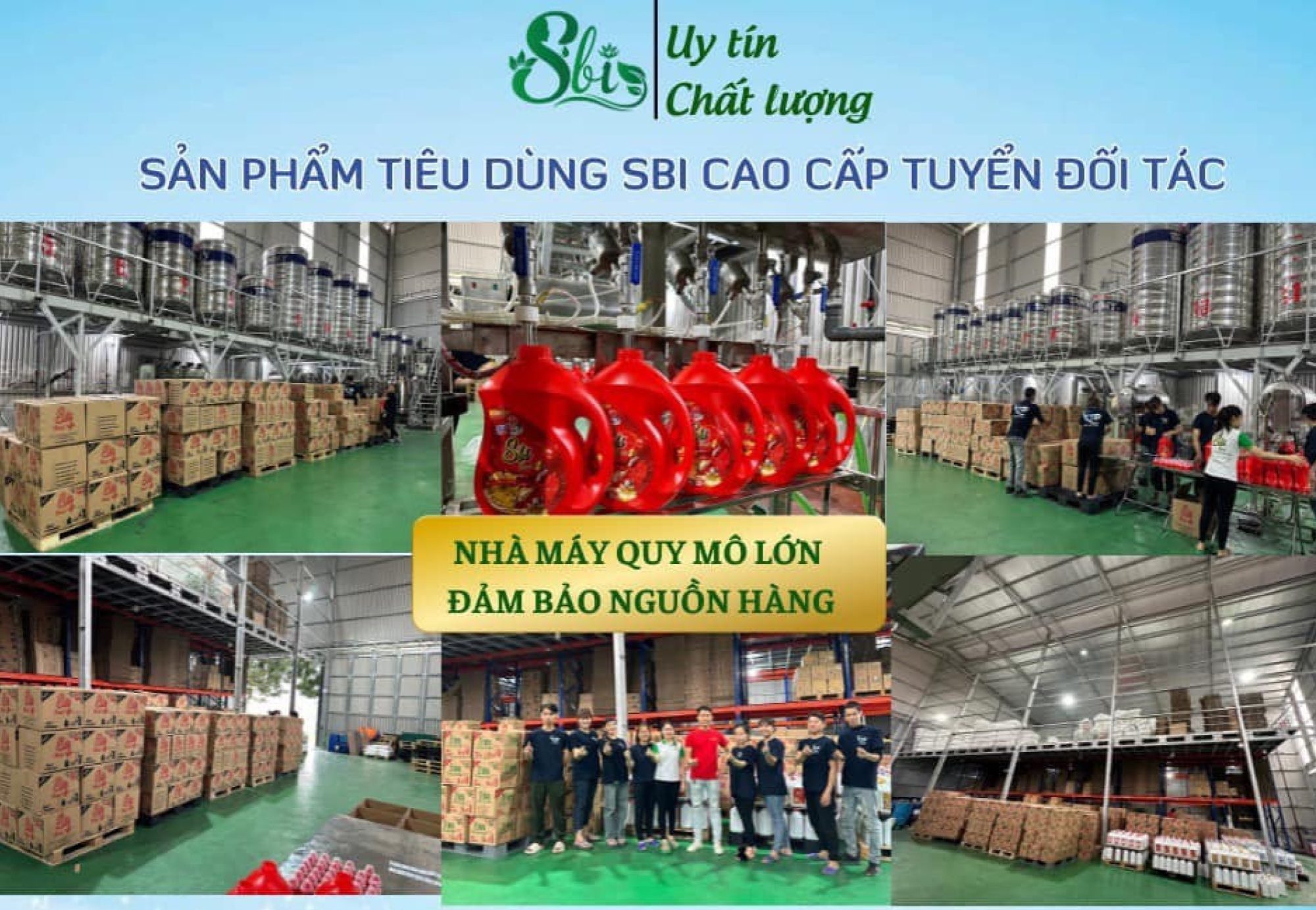 Nhà máy sản xuất hóa phẩm SBI của Nguyễn Mạnh Tuấn