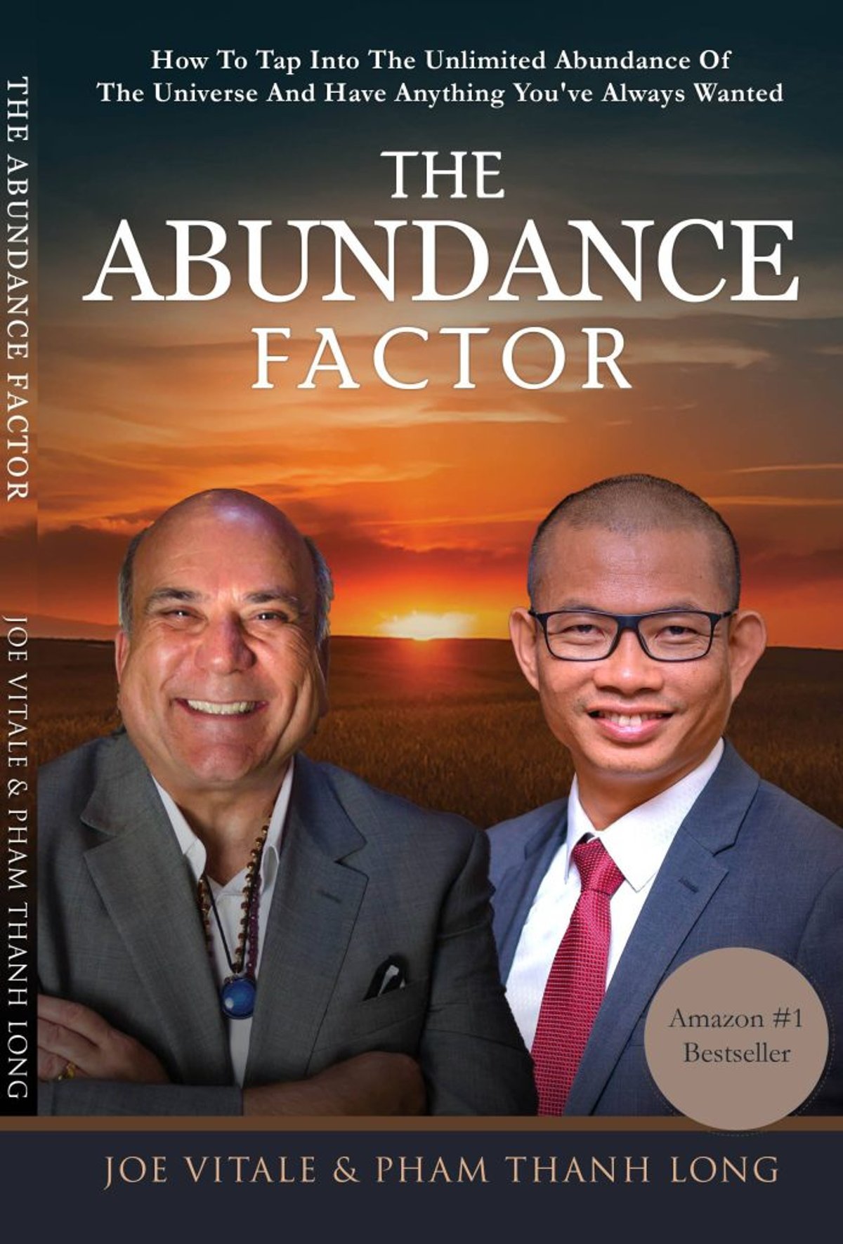 Cuốn sách The Abundance Factor — thầy Phạm Thành Long đồng tác giả cùng Joe Vitale